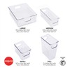 Copco Mini Storage Set, Set of 4, Clear