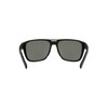 Native Men's Mammoth Square Sunglasses, Matte Black/Polarized Blue Reflex, 57