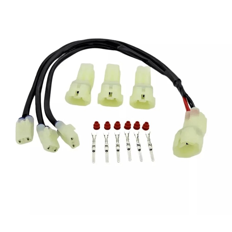 Triple Power Outlet Splitter Plug Kit for Honda CB500X/F/R, CB650F