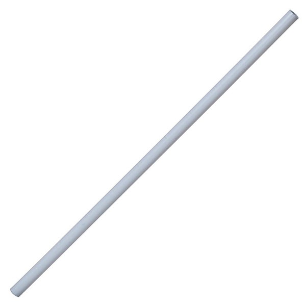 Daxwell Slim Plastic Milk Straws, Paper Wrapped, White, 5.75" x 3.7 mm, C10001366 (12,000; 24 Boxes of 500)