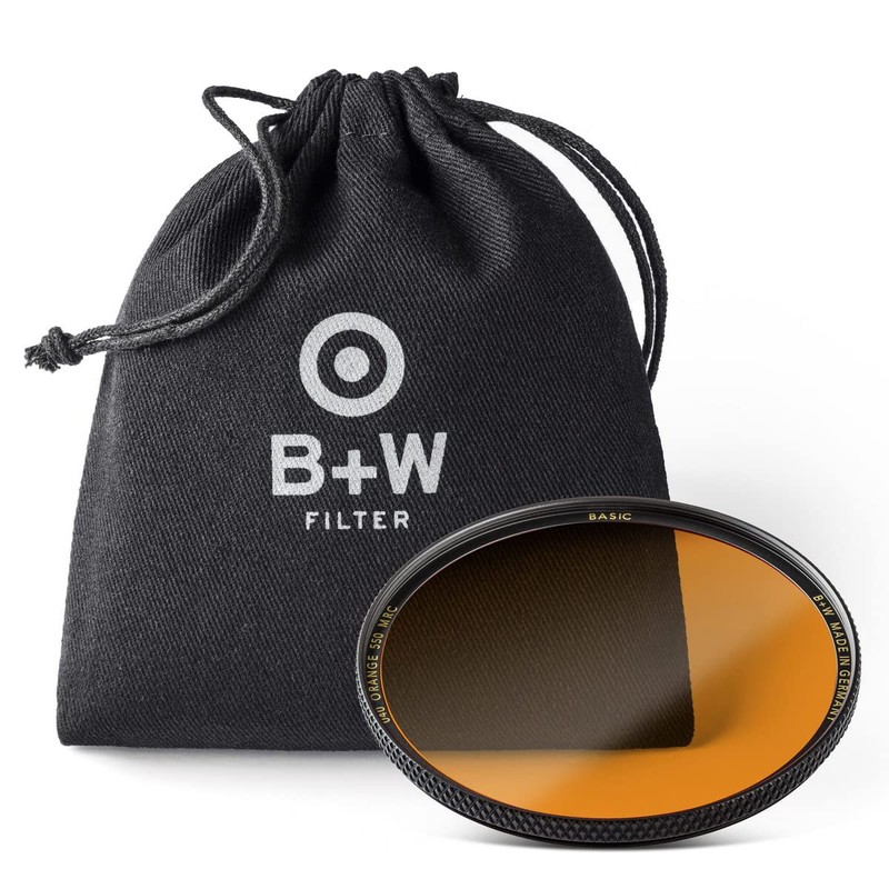 B+W Orange Filter 040 MRC Basic 52 mm (16x Hardened,