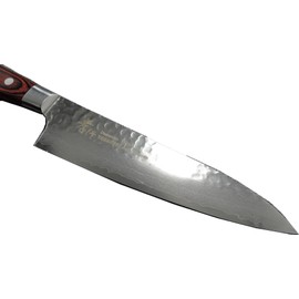 Sakai Takayuki Hammered Damascus 33-Layer Western Handle (Chef's Knife 7.1 inches 07394)