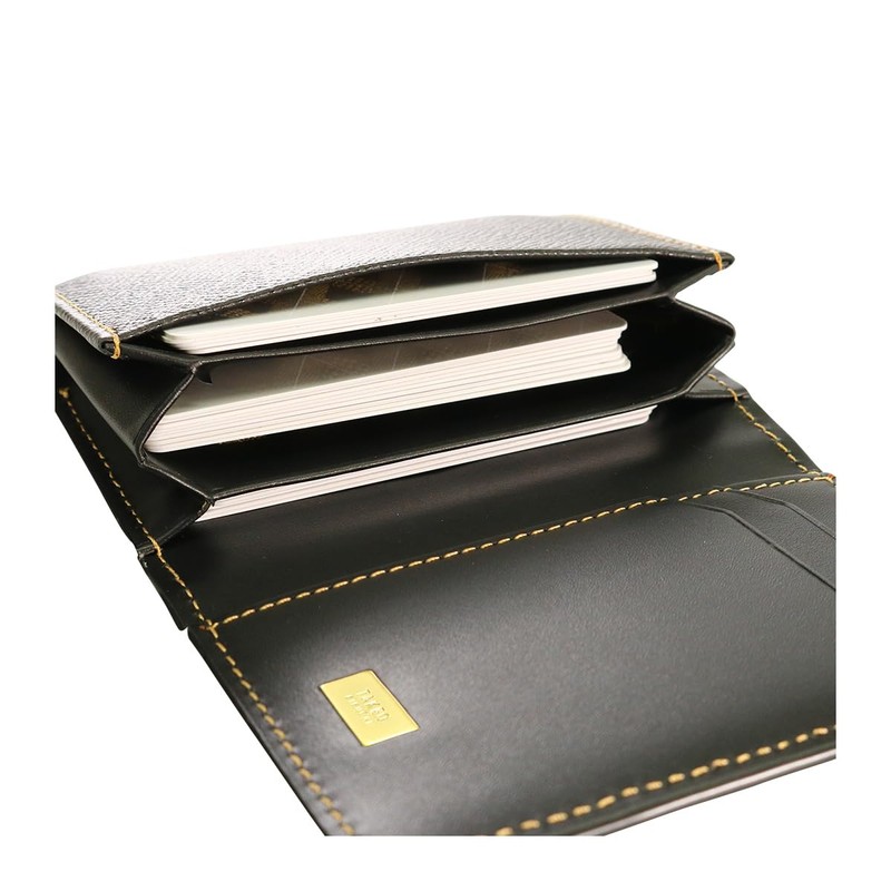 Takeokikuchi 729623 Business Card Holder, Genuine Leather, Men's, Panama 729623
