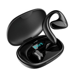 Language Translator Earbuds, Supports 140 Languages Real Time Translation, Smart Translation Earphone for Travel Business Learning (Black)