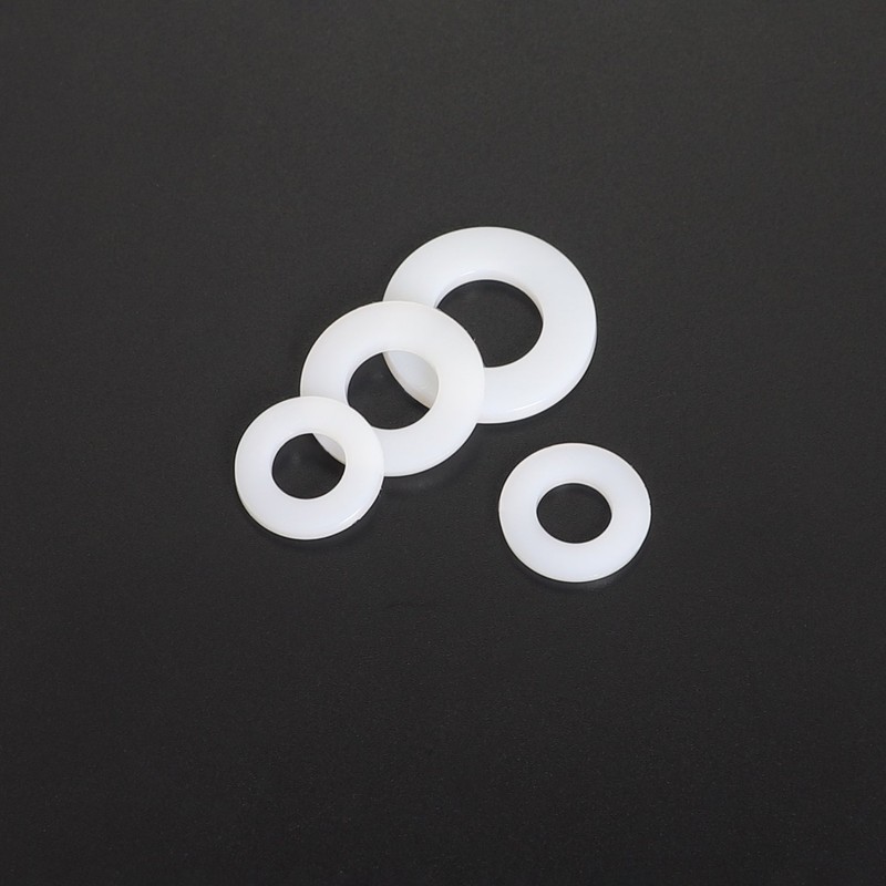 Sutemribor Nylon Flat Washer Assortment Set 600 Pieces, 9 Sizes