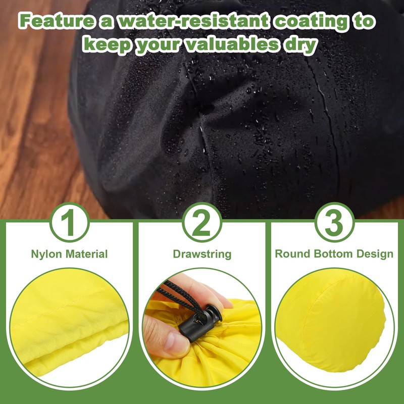 PATIKIL Stuff Sack, 9 x 16 Inch Waterproof Outdoor Storage