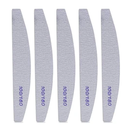 Kafeiya Professional Nail Files,5 PCS Nail File Double Sided Emery Board(100/180 Grit),Washable Emery Board Manicure Tools for Nail Grooming and Styling