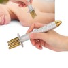 Lymphatic Acid Drainage Pen 3 Fork Meridians Massager Beauty Massage