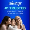 Always Ultra Thin Pads with Wings, Size 1, Regular, 46