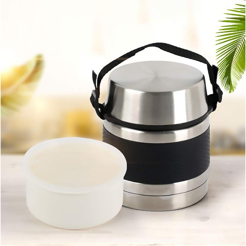 FAMILY Stainless Steel Thermos Flask Insulated Solids Liquid Container with