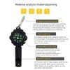 Dranvosk 2-in-1 Whistle Compass Keychain for Hiking,Camping & Outdoor Survival