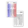 RASS - Richmond Agitation Sedation Scale - Vertical Badge Reference