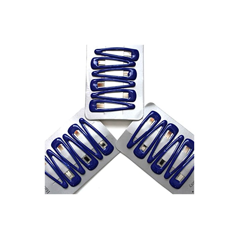 Arranview Jewellery 18 royal blue hair clips slides snaps sleepies