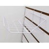 Exhivit Repisa Exhibidor De Alambron P/panel Ranurado Paq /10pzs