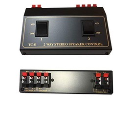 2 Pair Speaker Selector Switch Switcher Splitter Box