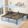 Yitong Angel 14 inch Full Size Bed Frame with Round