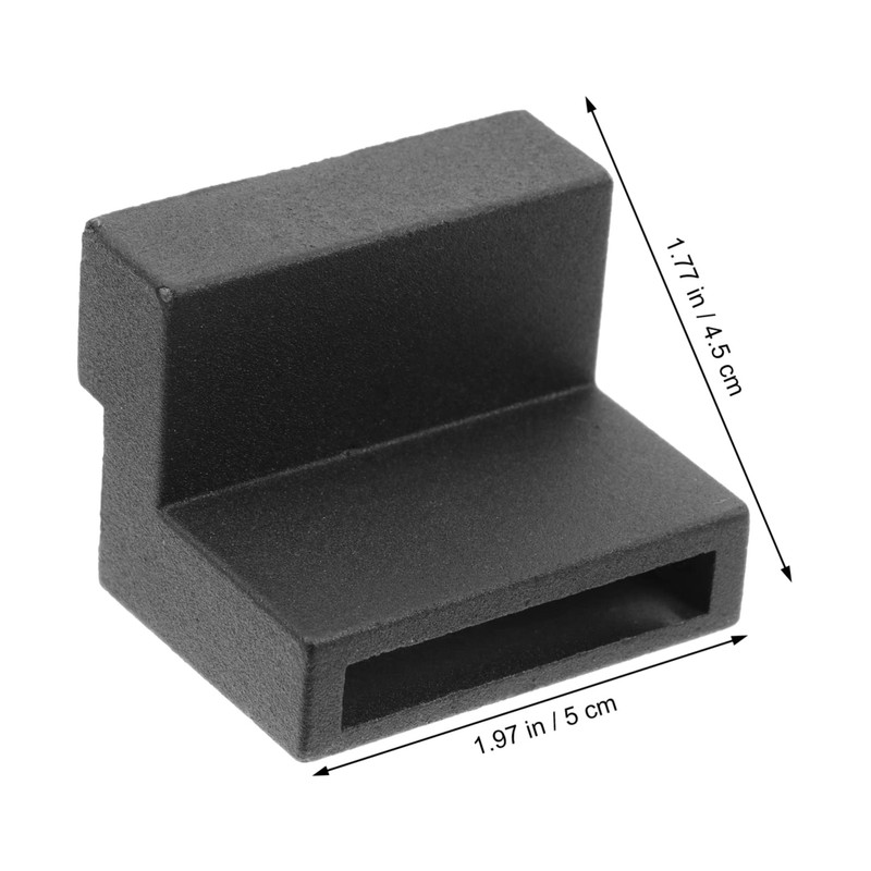 Outanaya 2pcs Barn Door Stopper Zinc Alloy Sliding Door Retainer