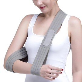 Ehuihuan Arm Sling Left Arm Sling, Arm Support, Arm Support for Fracture, Adjustable Arm Sling for the Arm, Injured Arm Support, Shoulder Support for Arm Injuries