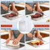 3pzs tabla Para Picar Acero Inoxidable Para Picar Alimentos titanium