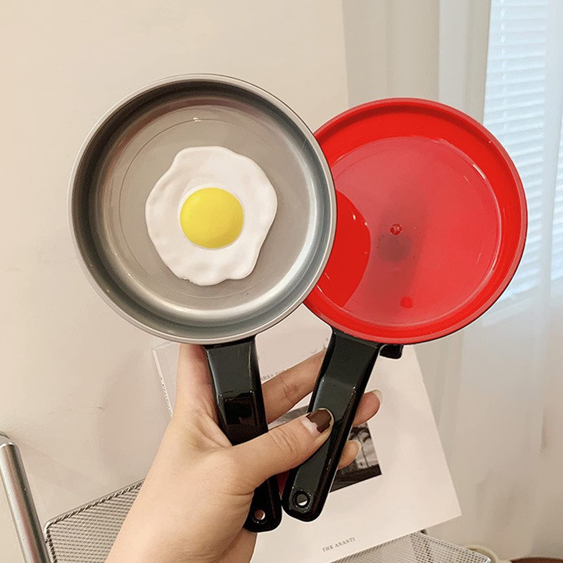 Drfeify Women Funny Pan Headwear,High Simulation Headband for Face Wash