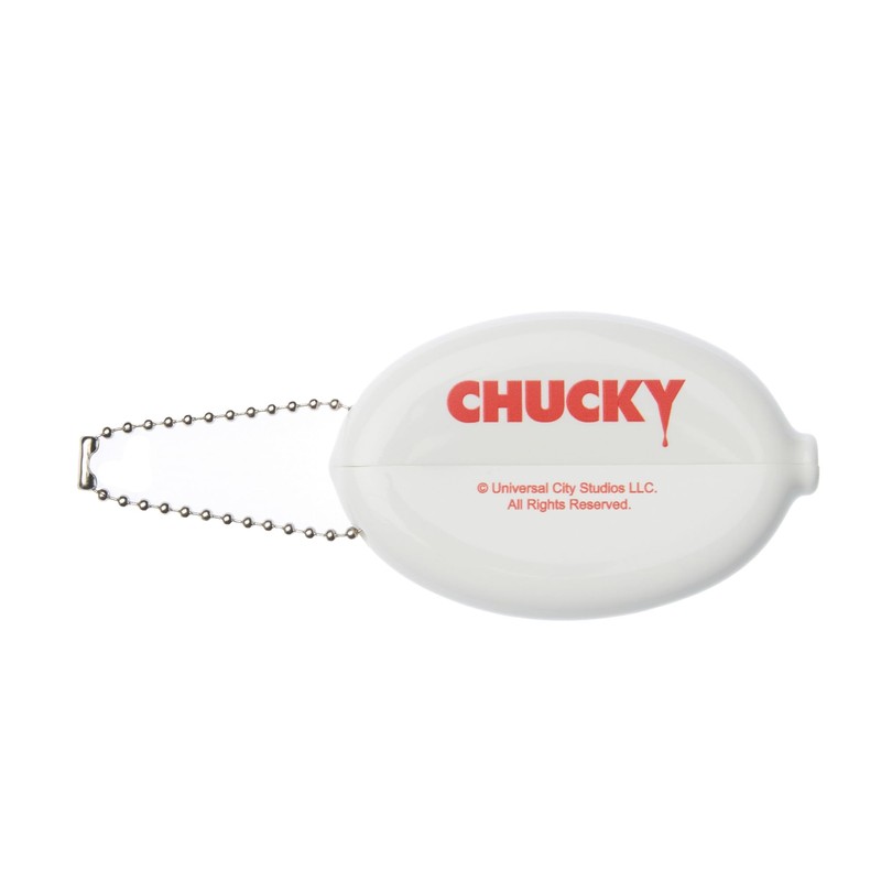 rubber coin purse, chucky/white/02