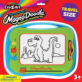 Cra-Z-Art Travel Magna Doodle - 50 Years of Creative Fun – Classic Magnetic Drawing Board Toy, Ages 3+