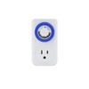Power Failure Timer with 2 Grounded Sockets - for Lamps,