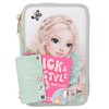 Depesche 13303 TOPModel Summer Feeling Filled 3-Compartment Pencil Case in