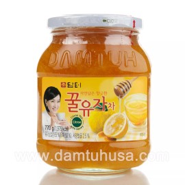 DAMTUH Honey Korean Citron Marmalade Tea 1.7lbs x 1 Bottle, Herbal Tea