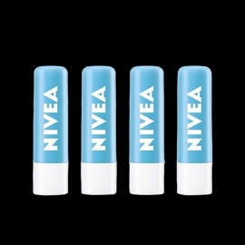 Nivea Lip Care Moisture Care 4.8gx4 / 니베아 립케어 모이스춰케어 4.8gx4개