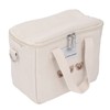 Diaper Shoulder Bag Oxford Cloth Large Capacity Embroidery Bear Pattern