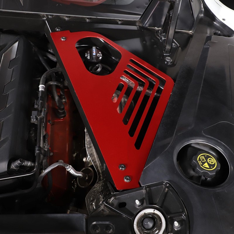 TOYCIDFG Engine Bay Panel Cover Trim for C8 Corvette 2020-2024,