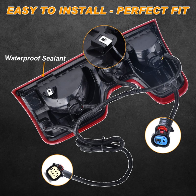 Nakuuly Tail Light Halogen Type Compatible With 2019 2020 2021