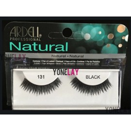 ARDELL Natural 131 Black False Eyelashes Fake Eye Lashes Invisiband Fashion