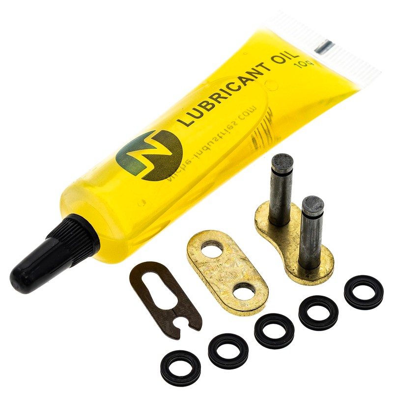 NICHE Gold 428 X-Ring Chain 106 Links With Connecting Master