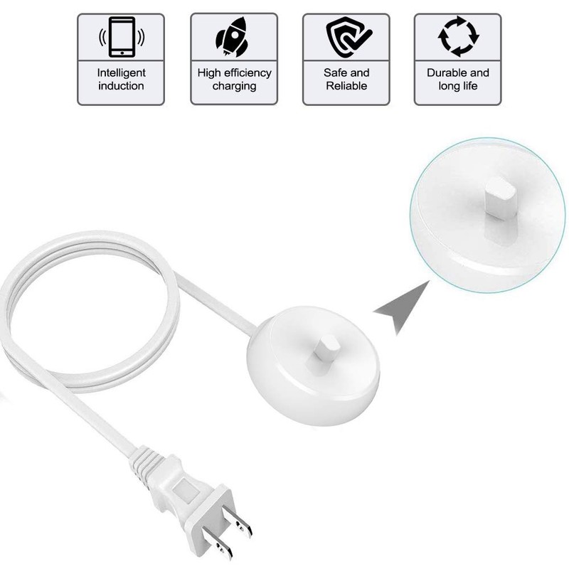 Toothbrush Charger for Braun Oral B Electric Toothbrush,Inductive Charging Base