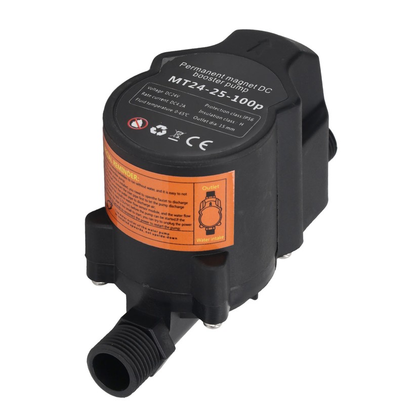 Booster Pump Automatic Water Pressure Shower Boosting Recirculating Wall Mount