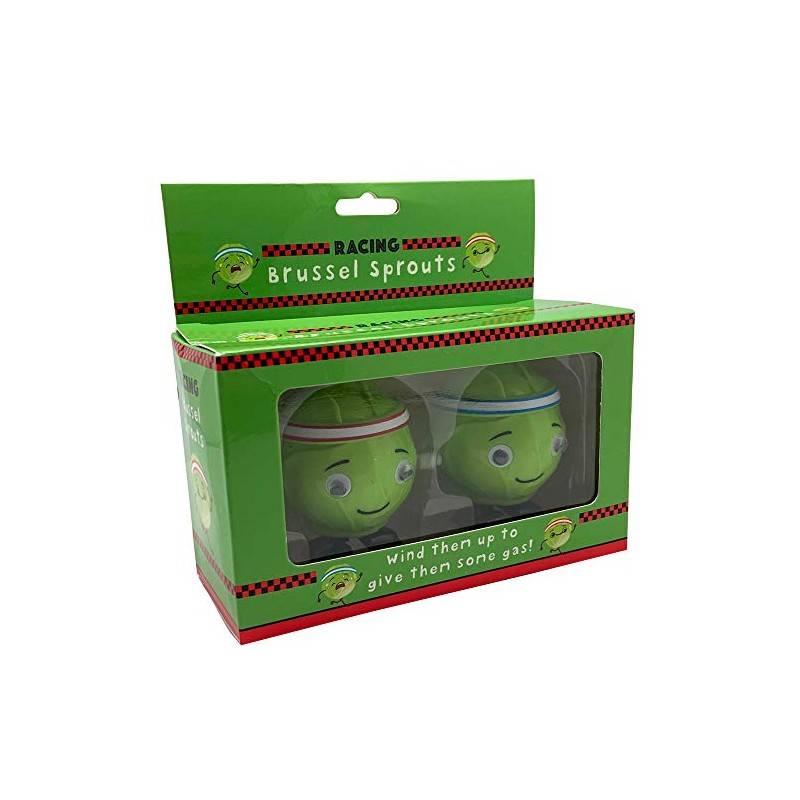 Diabolical Gifts Racing Brussel Sprouts, Green, 14x15x6 cm