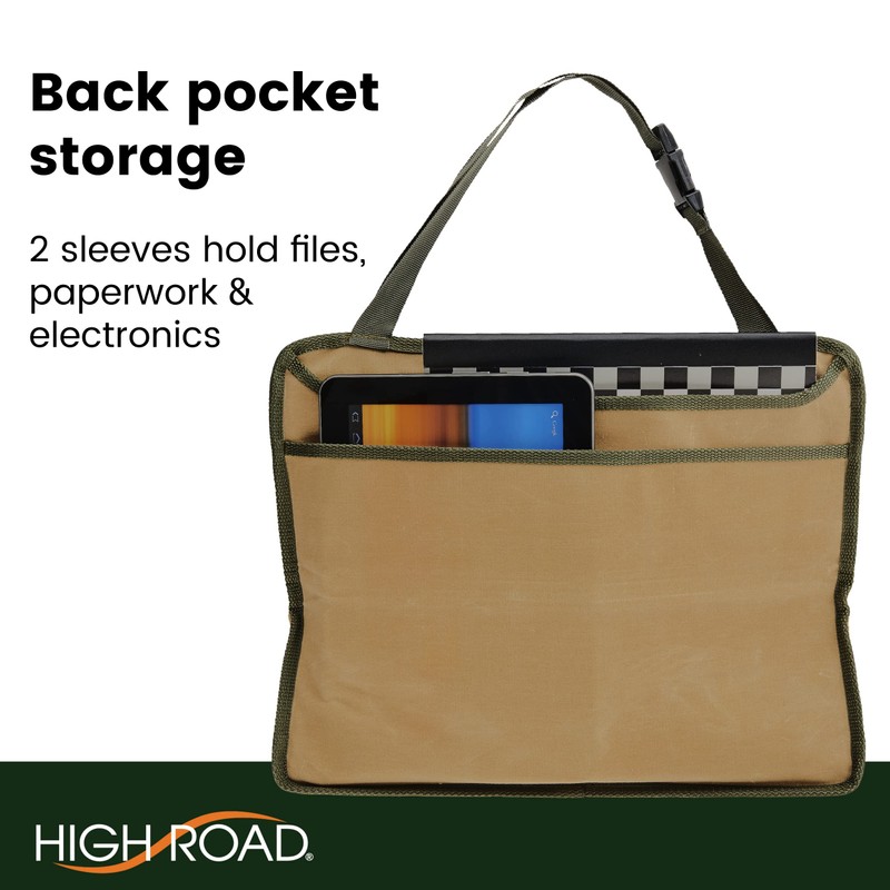 High Road Cairn Car Front Seat Organizer with Multipurpose Hanging