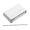 BIUDECO 1pc Double-Sided Emergency Insulation Blanket Compact Aluminum Foil Thermal