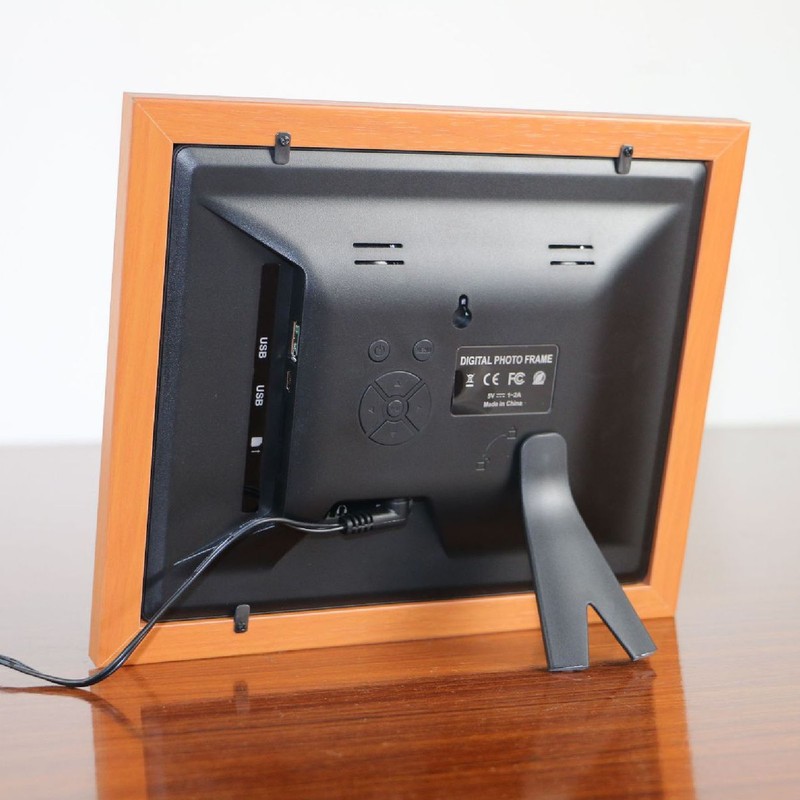 8.7 Inch Digital Photo Frame High Definition IPS Screen Electronic