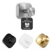 4 Pack Stainless Steel Suction Cup Hooks for Shower, Removable