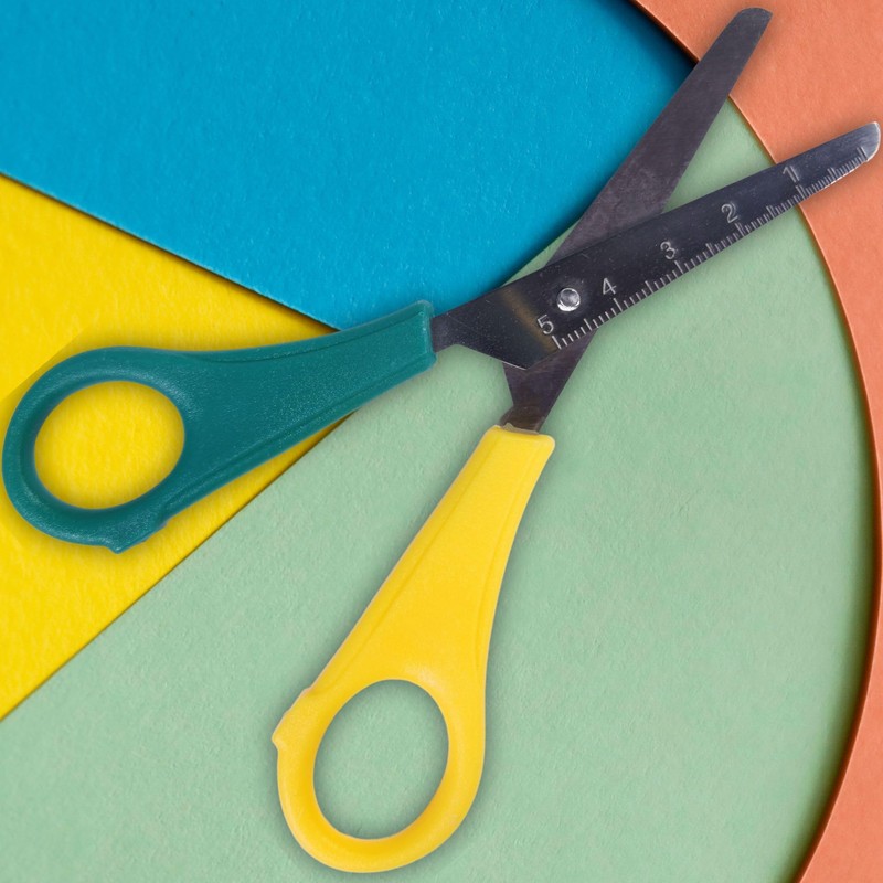 Be Creative Children's Left Handed Safety Scissors Single Pair