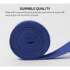 Vivva Yoga Stretching Strap Non-Elastic Cotton Yoga Belt Durable and