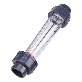 300-3000L H Plastic Tube Water Rotator Meter LZS-25 Fluid Flow Meter for Float Double Female Connector DN 25 Tube