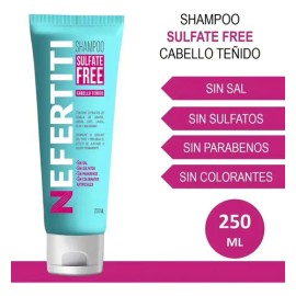 Nefertiti Shampoo Y Mascarilla Sulfate Free Cabello Teñido