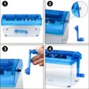 JIKIOU Standard A4 Paper Hand Shredder Portable Paper Shredder Manual