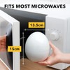 Microwave Egg Boiler 4 Egg Capacity Microwave Egg Cooker for