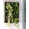 asca Artificial Moss Mat, Green, Approx. 11.6 x 11.6 x