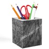 CABALAY Marble Pencil Pen Holder for Desk, Multi-Functional Pen Cup
